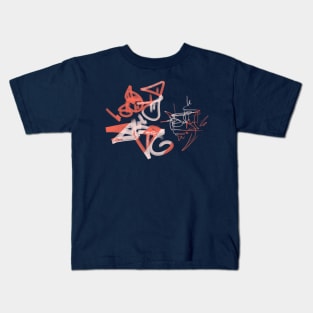 Graffiti orange Kids T-Shirt